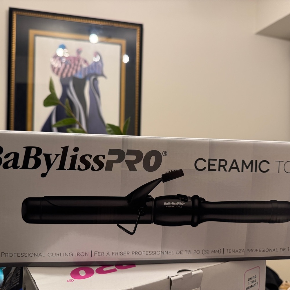 BaBylissPRO Ceramic Curling Iron - Black
